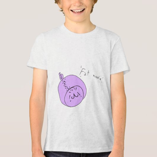 ファットヌードルウルトラシャツ トライブレンドＴシャツ (正面)