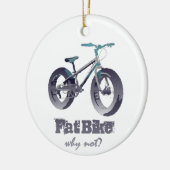 ファットバイクハウズやる気を起こさせる引用文 セラミックオーナメント (左)