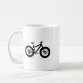 ファットバイク アウトフィット オフロードバイク 自転車 コーヒーマグカップ (左)