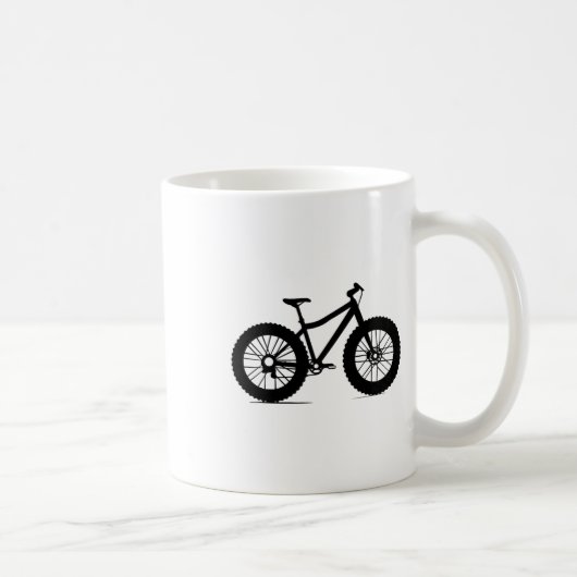 ファットバイク アウトフィット オフロードバイク 自転車 コーヒーマグカップ (右)
