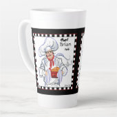 ファットフランスのシェフラテマグアート カフェラテマグ (左アングル)