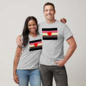 ファットプライドフラッグ Tシャツ (ユニセックス)