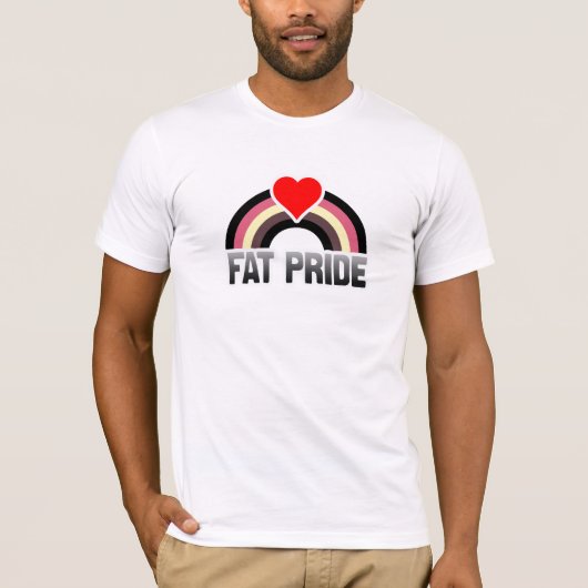 ファットプライド Tシャツ (正面)