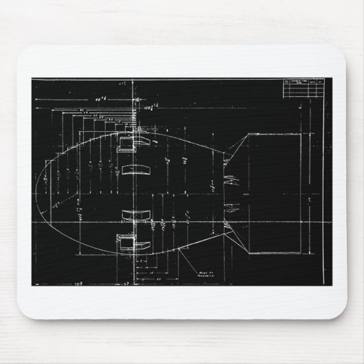 ファットマン原子爆弾 マウスパッド (正面)