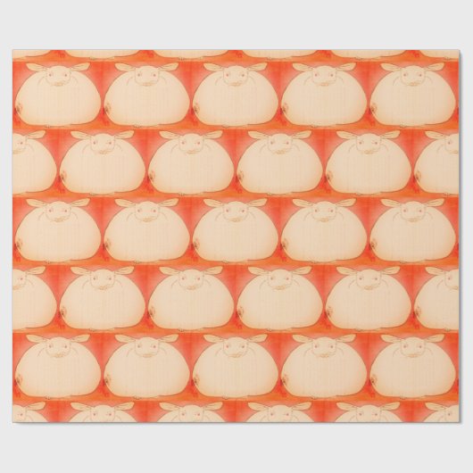 ファッ日本のトバニー包装紙 ラッピングペーパー (フラット)