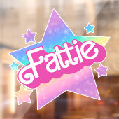 ファティプラスサイズレインボーレトロ90ズノスタルジアスター ウィンドウサイン (シート2)