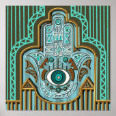 ファティマのエジプトのハムサ・ハンド・カンサ ポスター (正面)