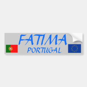 ファティマのポルトガルのバンパーステッカー バンパーステッカー