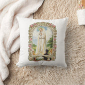 ファティマの女性に栄光を捧げる クッション (ブランケット)