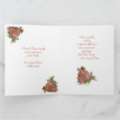 ファティマの女性のグリーティングカード カード (内部)