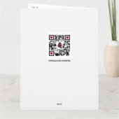 ファティマの女性のグリーティングカード カード (裏面)