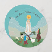 ファティマの女神と羊飼いの誕生日 (正面/裏面)