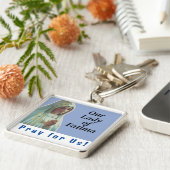 ファティマの女神 キーホルダー (側面)