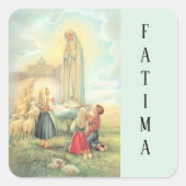 ファティマの女神 スクエアシール (正面)