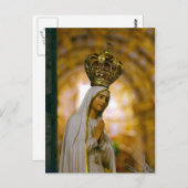 ファティマの女神 ポストカード (正面/裏面)