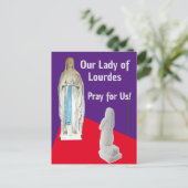 ファティマの女神 ポストカード (スタンド正面)