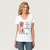 ファティマの女神 Tシャツ (正面フル)