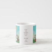 ファティマの我々の婦人と三人の羊飼い エスプレッソカップ (正面)