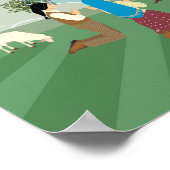 ファティマの我々の婦人と三人の羊飼い ポスター (角)