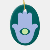 ファティマの手 セラミックオーナメント (裏面)