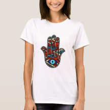 ファティマの手 レディースTシャツ