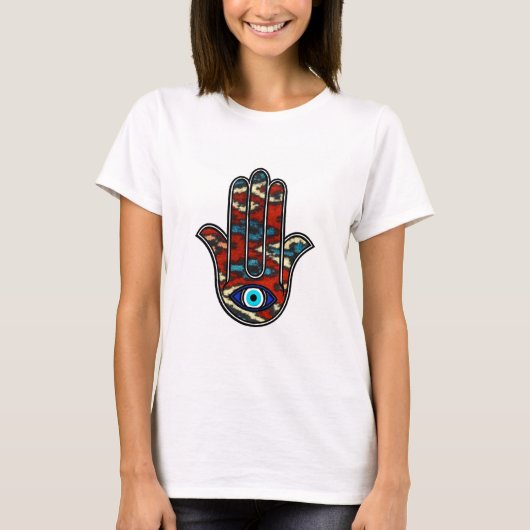 ファティマの手 レディースTシャツ Tシャツ (正面)