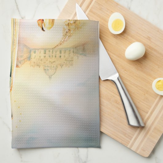 ファティマの私たちの女性1917 キッチンタオル (四つ折り)