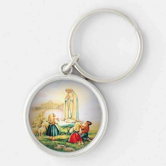 ファティマの私たちの女性1917 キーホルダー (正面)