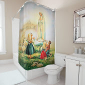 ファティマの私たちの女性1917 シャワーカーテン (インサイチュ)