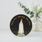 ファティマの聖母ろうそくの行列のご挨 招待状 (スタンド正面)