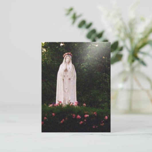 ファティマの聖母 ポストカード (スタンド正面)
