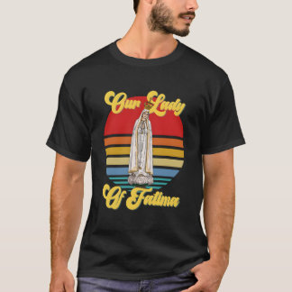 ファティマの聖母 マリア カトリック Tシャツ