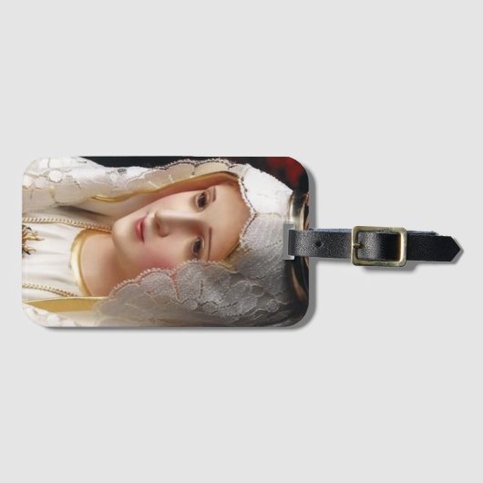 ファティマの荷物のラベルの私達の女性 ラゲッジタグ (正面横)