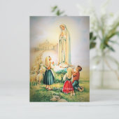 ファティマエンジェルトリニタリアン祈りの言葉 エンクロージャーカード (スタンド正面)