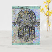 ファティマカードの手 カード (黄色い花)