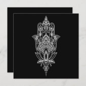 ファティマハンドフラットハンドカスタム文字 (正面/裏面)