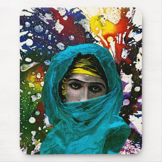 ファティマバイマイケル・モファ マウスパッド (正面)