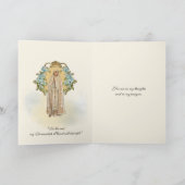 ファティマブルーフローラ宗教 カード (内部)