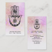 *~*ファティマヨガピーチのムーンハムサハンドクレーター 名刺 (正面/裏面)