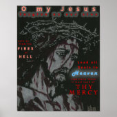 ファティマ祈りの言葉ポスター ポスター (正面)