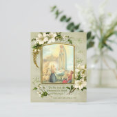 ファティマ賛美ヴァージンメアリーコンセレーション祈りの言葉 (スタンド正面)