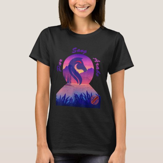 ファティマ馬デザイン Tシャツ (正面)