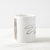 ファティマ-数珠の私達の女性 コーヒーマグカップ (中央)