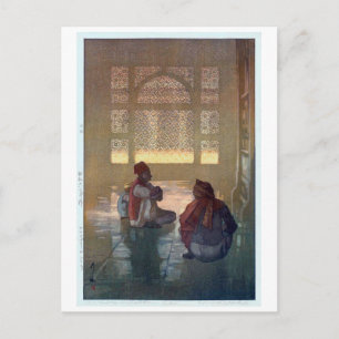 ファテープル・シークリー、ファテプル・シクリー、吉田博 ポストカード