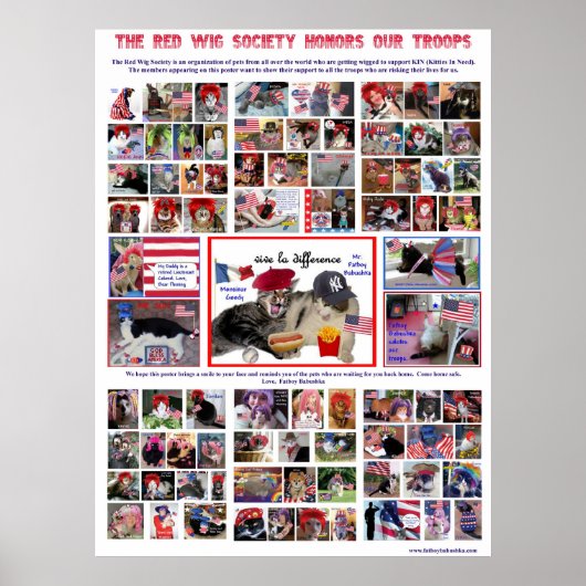 ファトボーイ・バブシュカによる愛国的ポスター ポスター (正面)