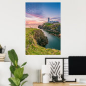 ファナッドヘッドライトハウス |ドネガル（アイルランド） ポスター (ホームオフィス)