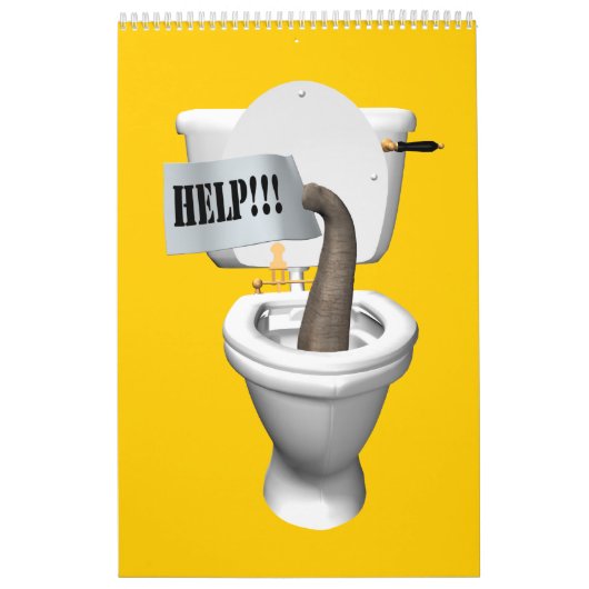 ファニエ風変わりゾウ雑種2025カレンダー カレンダー (カバー)