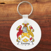 ファニング家紋 キーホルダー (正面)