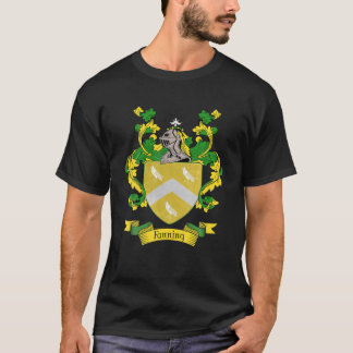 ファニング・コート・オブ・アームズ |ファニング姓の家族のクレ Tシャツ