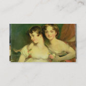 ファニーおよびジェーンHamond 名刺 (裏面)